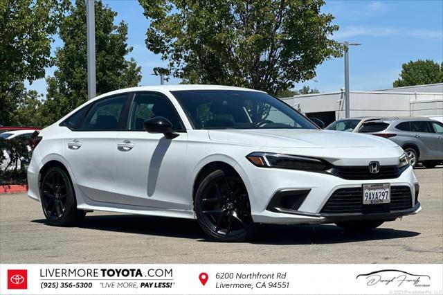 used 2022 Honda Civic car, priced at $25,584