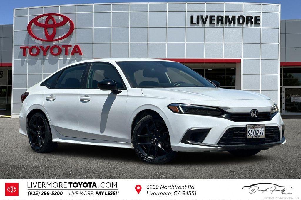 used 2022 Honda Civic car, priced at $24,390