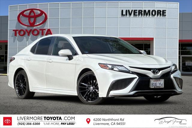 used 2021 Toyota Camry car, priced at $28,909