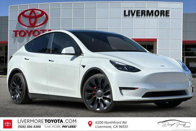 used 2022 Tesla Model Y car, priced at $31,609