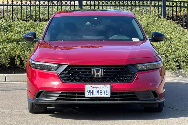 used 2023 Honda Accord Hybrid car, priced at $27,500