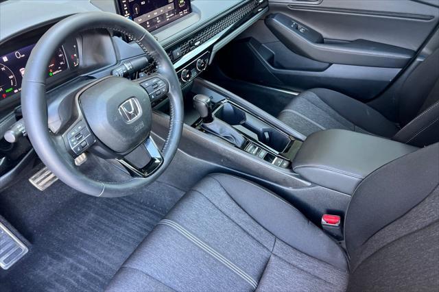 used 2023 Honda Accord Hybrid car, priced at $27,500