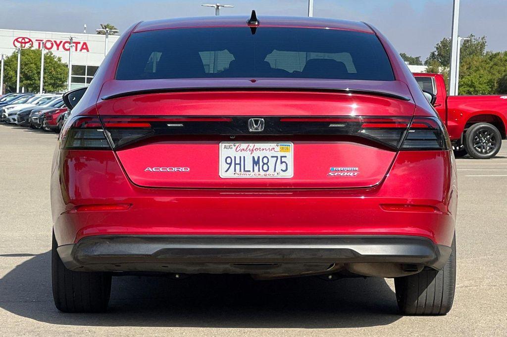 used 2023 Honda Accord Hybrid car, priced at $25,588