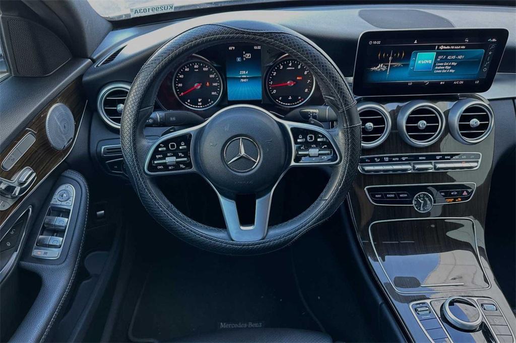 used 2019 Mercedes-Benz C-Class car, priced at $18,991