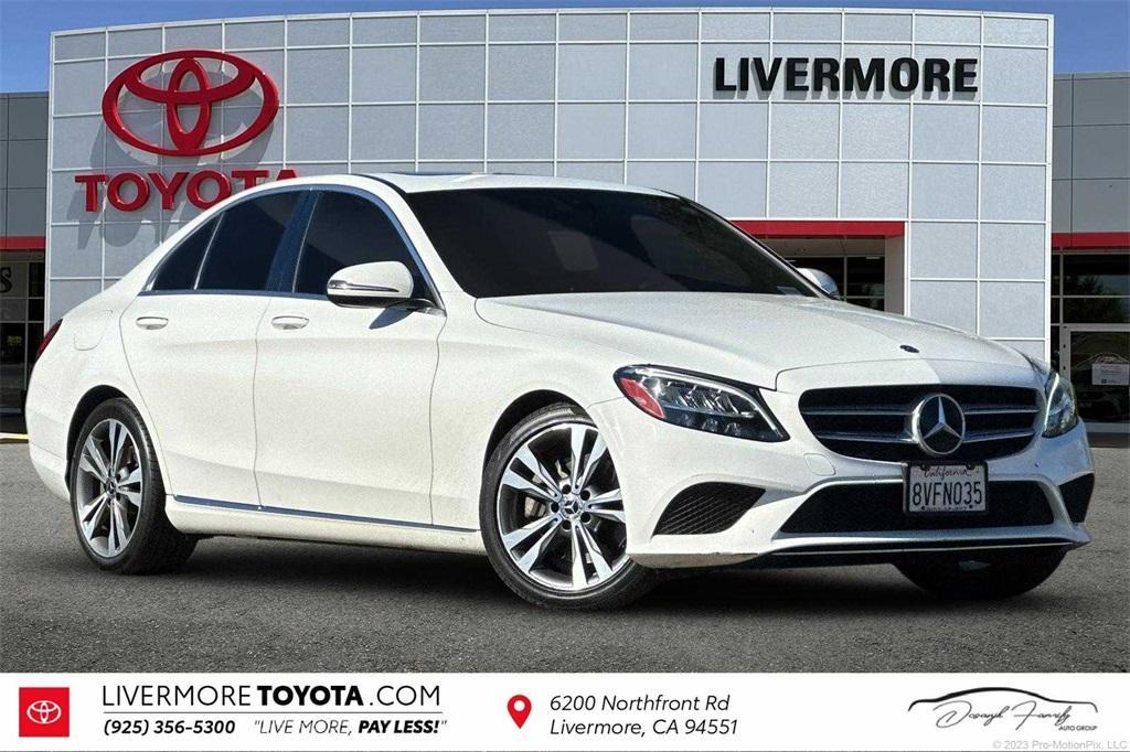 used 2019 Mercedes-Benz C-Class car, priced at $19,204