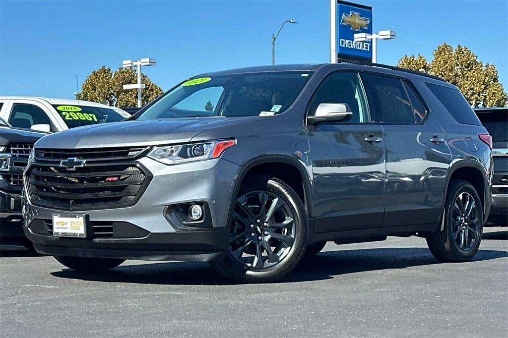 used 2021 Chevrolet Traverse car, priced at $27,991