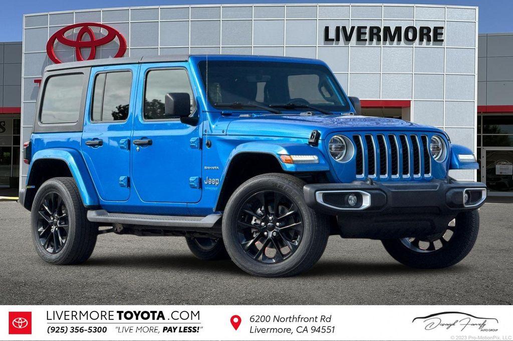 used 2021 Jeep Wrangler Unlimited 4xe car, priced at $26,991