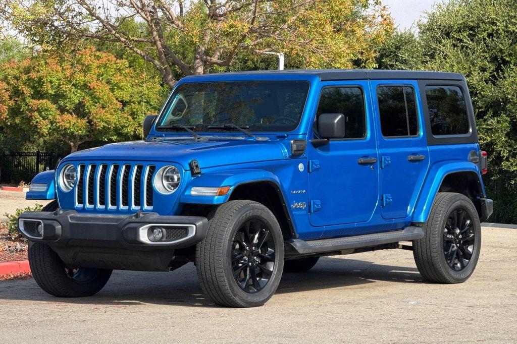 used 2021 Jeep Wrangler Unlimited 4xe car, priced at $26,991