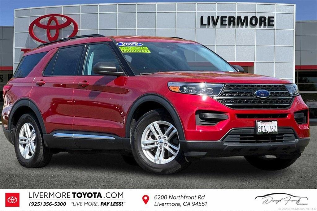 used 2022 Ford Explorer car, priced at $28,691