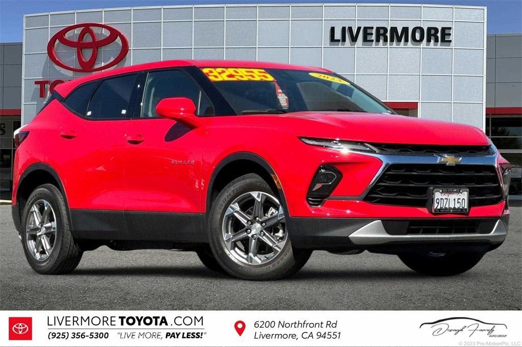 used 2023 Chevrolet Blazer car, priced at $24,880