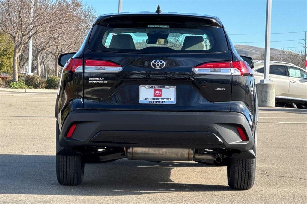 new 2025 Toyota Corolla Cross car, priced at $27,485