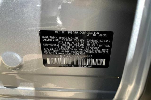 new 2025 Subaru Forester car, priced at $39,149