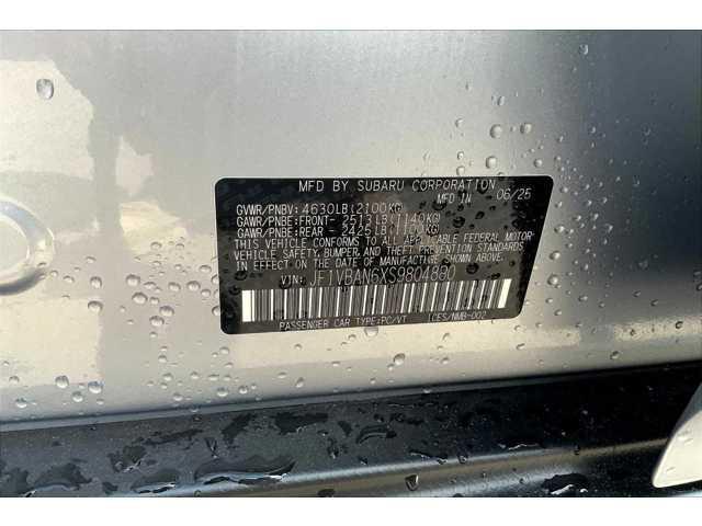 new 2025 Subaru WRX car, priced at $44,976