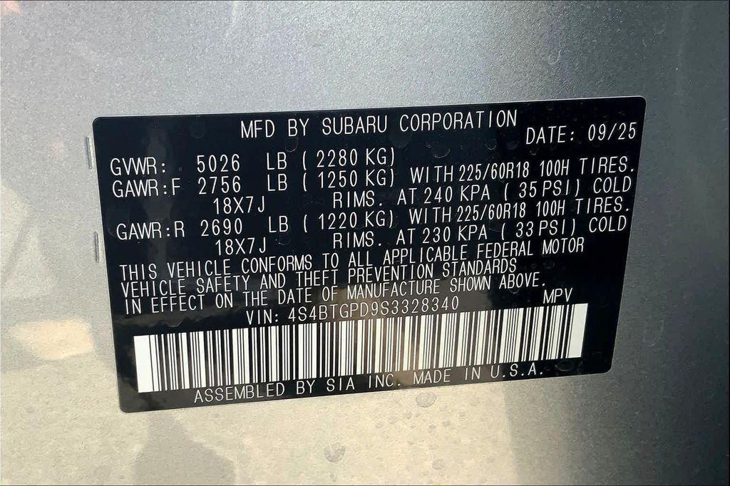 new 2025 Subaru Outback car, priced at $47,476