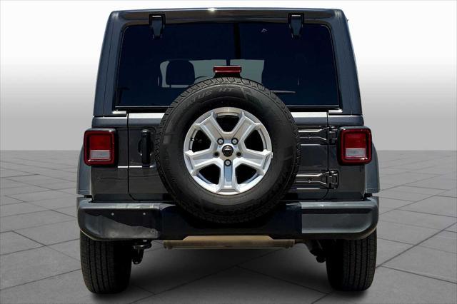 used 2021 Jeep Wrangler Unlimited car, priced at $31,017