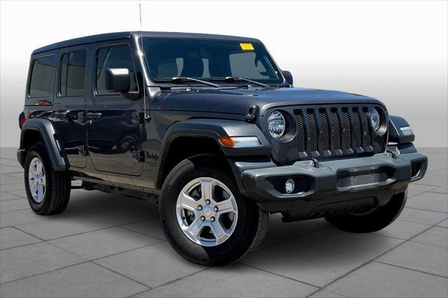 used 2021 Jeep Wrangler Unlimited car, priced at $31,017