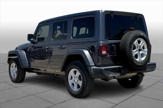 used 2021 Jeep Wrangler Unlimited car, priced at $31,017