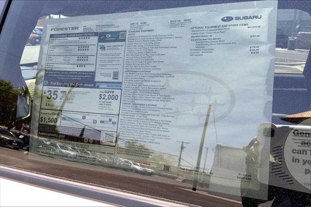 new 2025 Subaru Forester Hybrid car, priced at $43,570