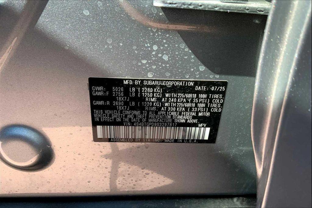 new 2025 Subaru Outback car, priced at $47,328