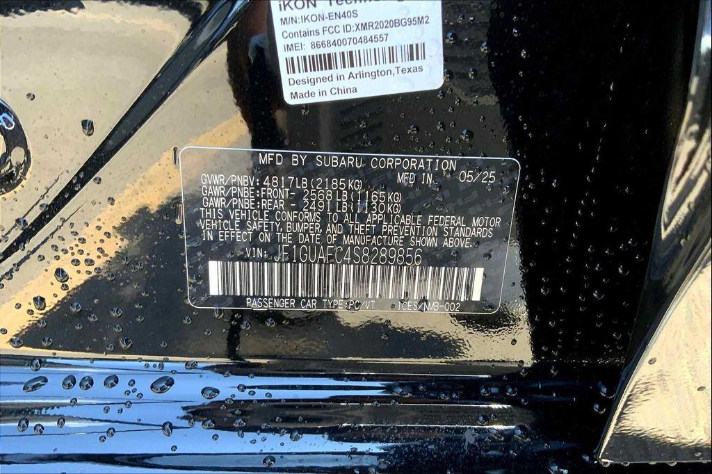 new 2025 Subaru Impreza car, priced at $30,040