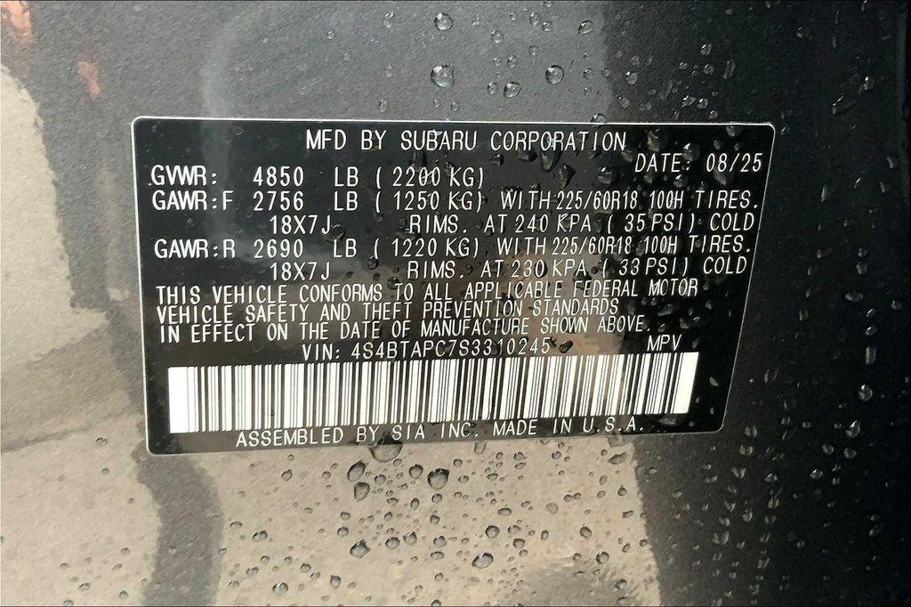 new 2025 Subaru Outback car, priced at $44,797