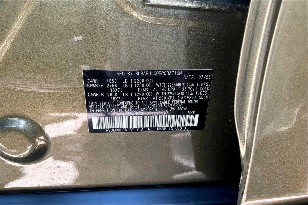 new 2025 Subaru Outback car, priced at $40,221