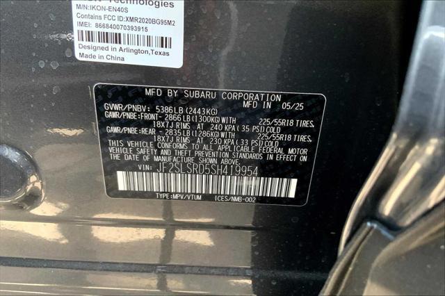 new 2025 Subaru Forester Hybrid car, priced at $43,570