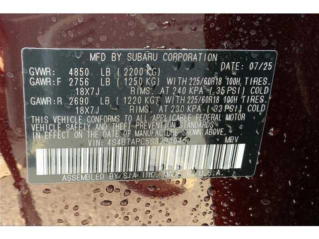 new 2025 Subaru Outback car, priced at $44,531