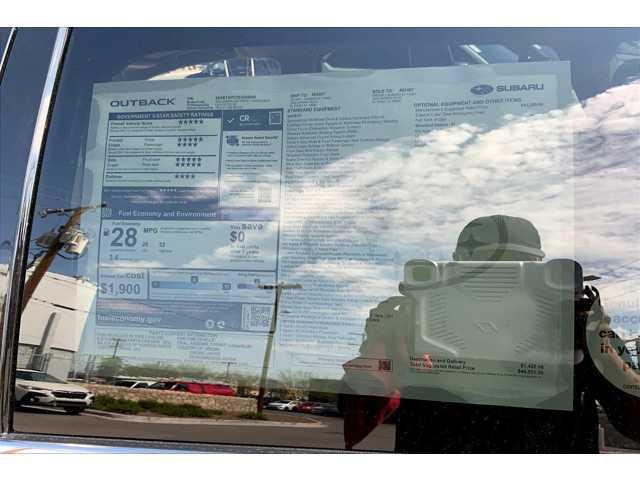 new 2025 Subaru Outback car, priced at $44,531