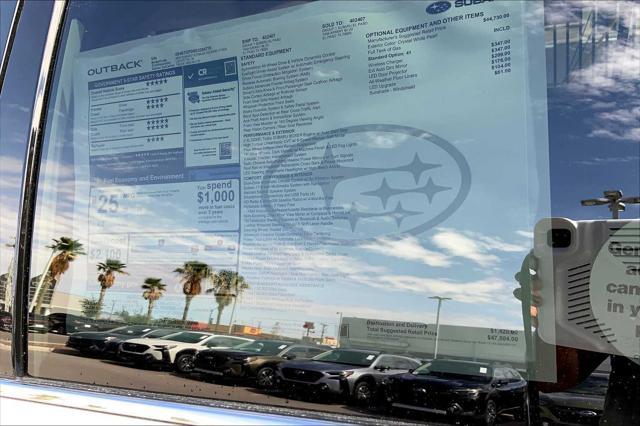 new 2025 Subaru Outback car, priced at $47,504