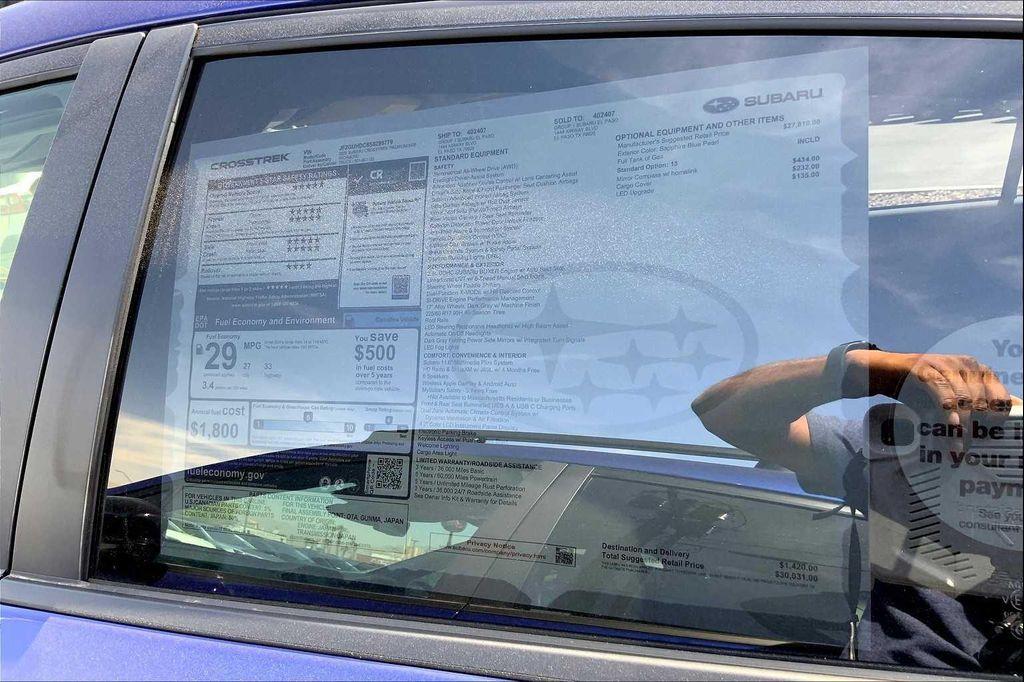 new 2025 Subaru Crosstrek car, priced at $30,031