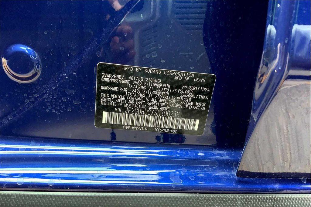new 2025 Subaru Crosstrek car, priced at $30,031
