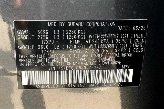 new 2025 Subaru Outback car, priced at $46,185