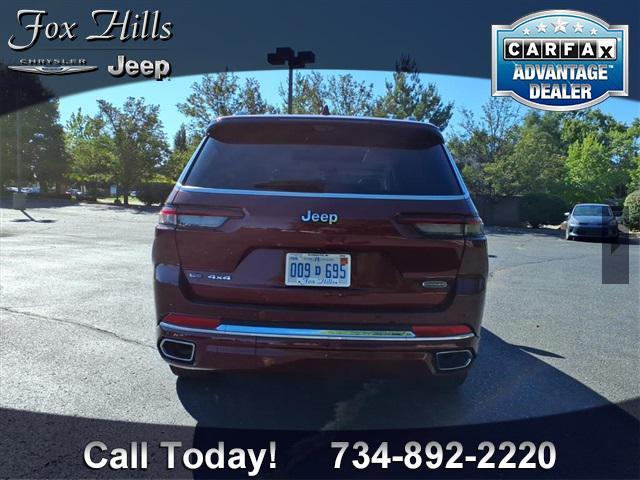 used 2022 Jeep Grand Cherokee L car, priced at $36,588