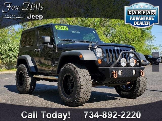 used 2012 Jeep Wrangler car, priced at $15,999