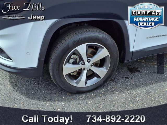 used 2021 Jeep Cherokee car, priced at $25,233
