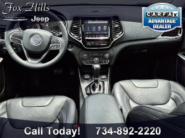 used 2021 Jeep Cherokee car, priced at $25,233