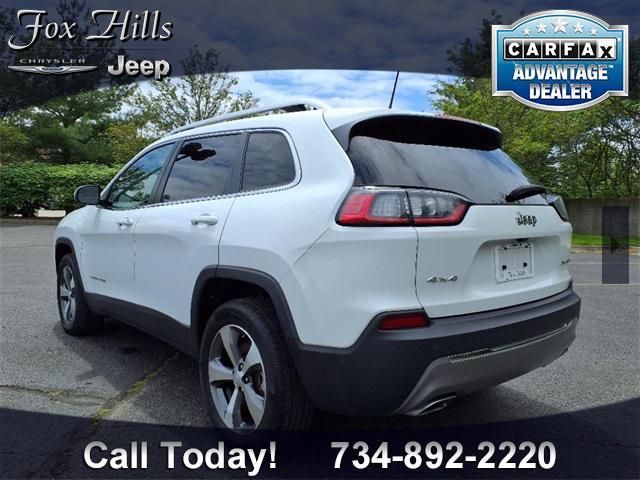 used 2021 Jeep Cherokee car, priced at $25,233
