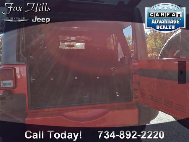 used 2016 Jeep Wrangler Unlimited car, priced at $13,741