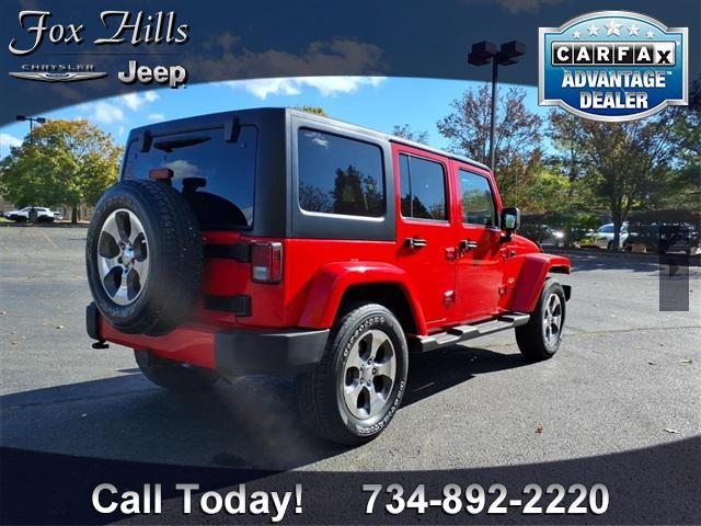 used 2016 Jeep Wrangler Unlimited car, priced at $13,741