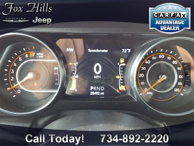 used 2022 Jeep Wrangler Unlimited car, priced at $31,554