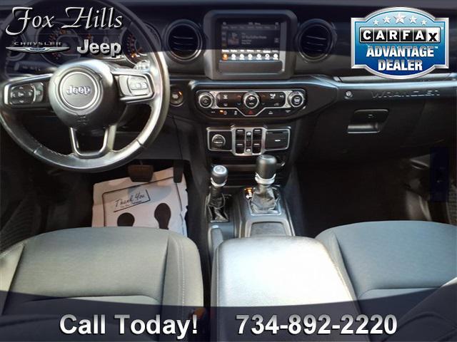 used 2022 Jeep Wrangler Unlimited car, priced at $31,554