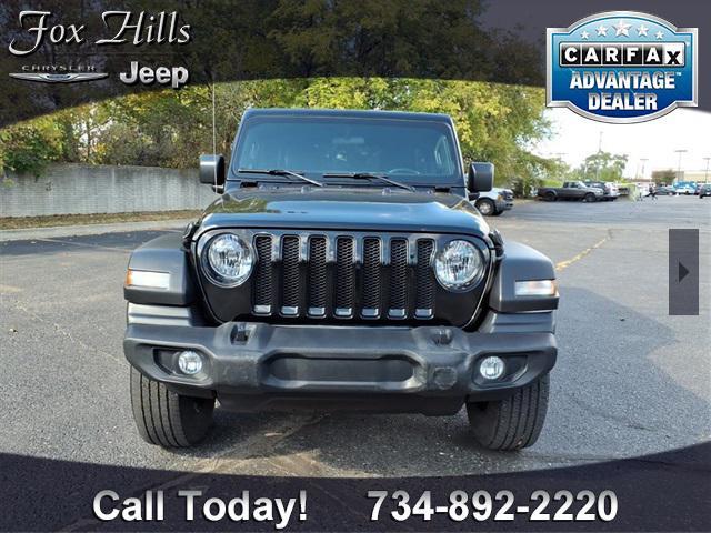 used 2022 Jeep Wrangler Unlimited car, priced at $31,554