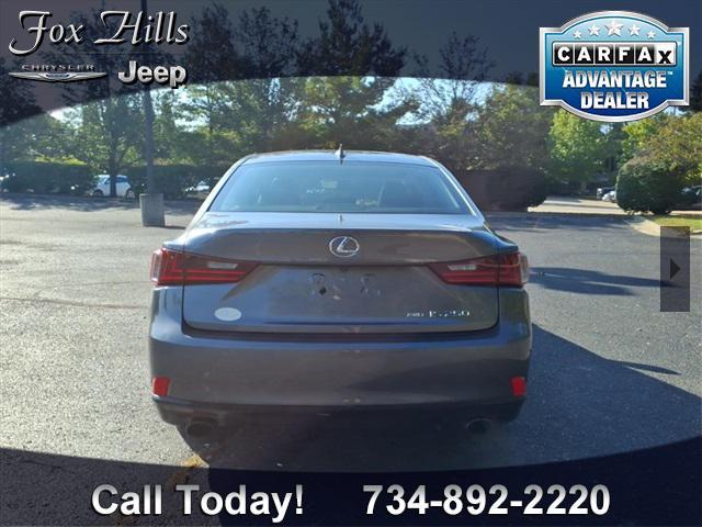 used 2014 Lexus IS 250 car, priced at $14,999