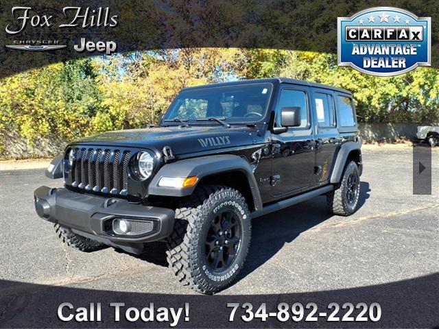 used 2021 Jeep Wrangler car, priced at $32,979