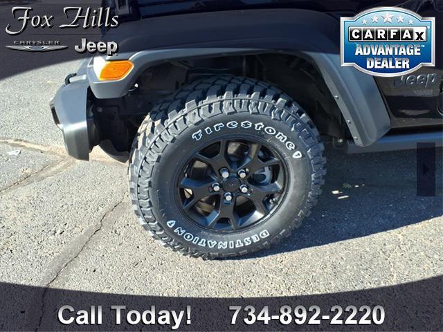used 2021 Jeep Wrangler car, priced at $32,979