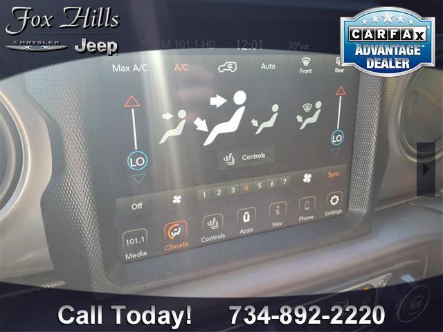 used 2021 Jeep Wrangler car, priced at $32,979