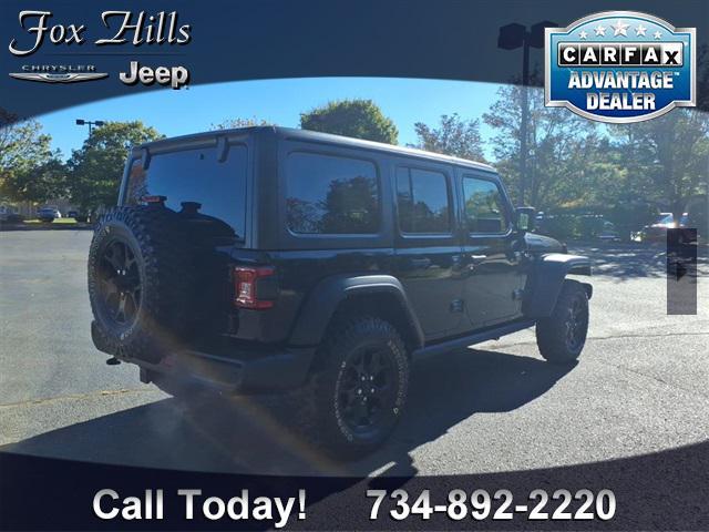 used 2021 Jeep Wrangler car, priced at $32,979