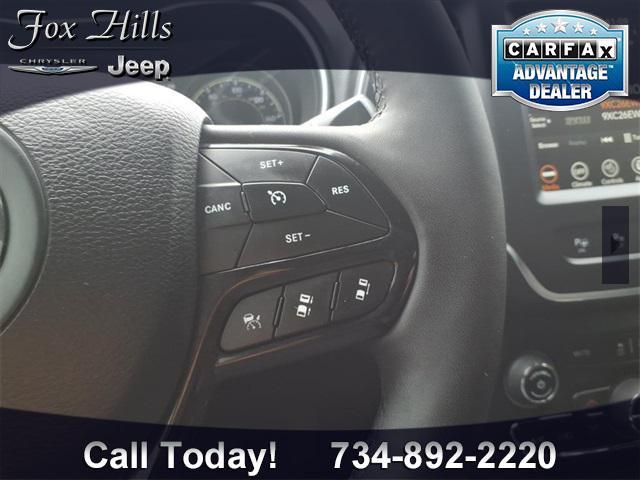 used 2023 Jeep Cherokee car, priced at $21,909