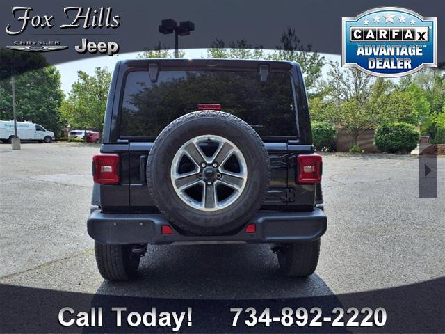 used 2022 Jeep Wrangler Unlimited car, priced at $34,499
